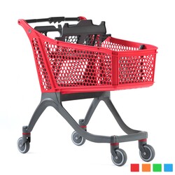 Polycart Plastik Market Alışveriş Arabası - 3