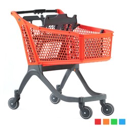 Polycart Plastik Market Alışveriş Arabası - 5