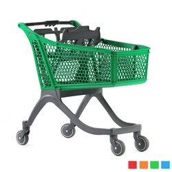 Polycart Plastik Market Alışveriş Arabası - 6