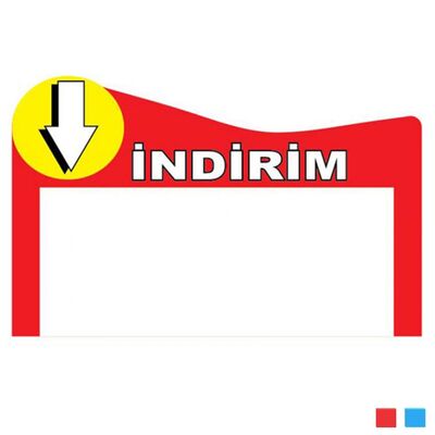 Promosyon İndirim Etiketliği