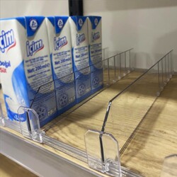 Raf Ürün Ayırıcı Seperatör / h:5 cm / Derinlik:18,5 - 38,5 cm - 3