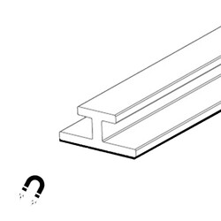 Marketix - Raf Ürün İtici Sabitleme Rayı / Mıknatıslı