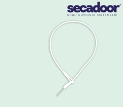 Secadoor - Çivili Tel / Tırtıklı / Beyaz / 30 cm / 100'lü Paket