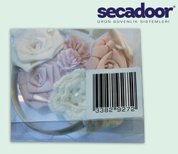 Kağıt Alarm Etiketi Barkodlu / 30x30 mm / 1000'li Rulo - 2