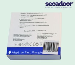 Kağıt Alarm Etiketi Barkodlu / 40x40 mm / 1000'li Rulo - 2