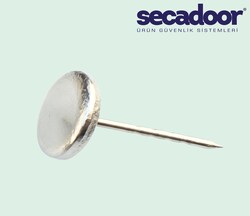 Secadoor - Alarm Çivisi / Metal Başlı / Tırtıklı / 16 mm / 1000'li Kutu