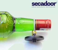 Secadoor - Round Plastik Sert Şişe Alarm Etiketi