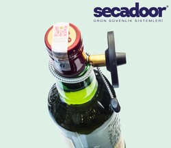 Round Plastik Sert Şişe Alarm Etiketi - 2