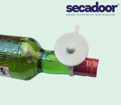 Round Plastik Sert Şişe Alarm Etiketi