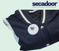 Secadoor - Round Plastik Sert Alarm Etiketi