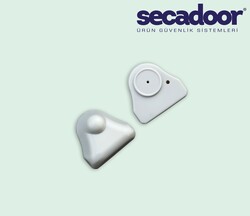 Üçgen Plastik Sert Alarm Etiketi - 3