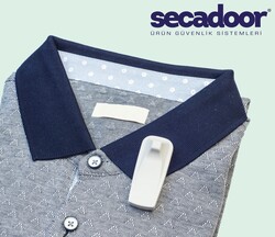 Secadoor - Vertical Plastik Sert Alarm Etiketi