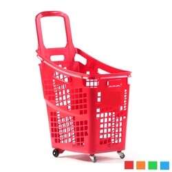 Shop&Roll Tekerlekli Alışveriş Sepeti 65 Litre - 4