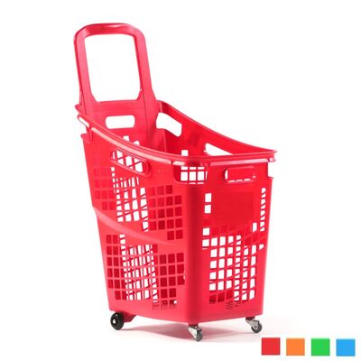 Shop&Roll Tekerlekli Alışveriş Sepeti 65 Litre