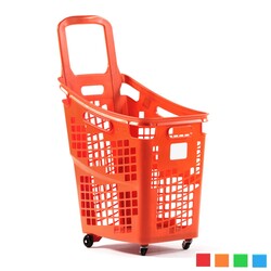 Shop&Roll Tekerlekli Alışveriş Sepeti 65 Litre - 7