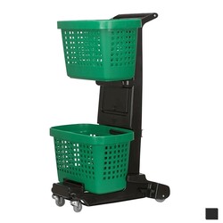 Marketix - Snupy Alışveriş Sepeti Taşıma Arabası 56 Litre