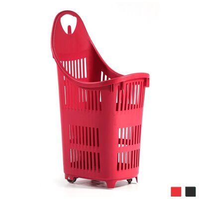 Süper Bond Tekerlekli Alışveriş Sepeti 90 Litre
