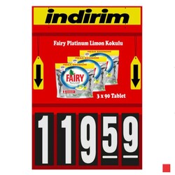 Marketix - Tavan İndirim Panosu / 5 Hane