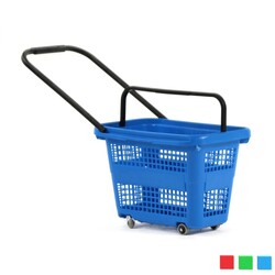 Tekerlekli Alışveriş Sepeti 54 Litre - 6