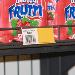 Tel Raf Etiketlik / Şeffaf / h:40 mm - 2