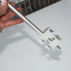 Teleskobik Boru Çerçeve Tutucu / Vidalı - 3