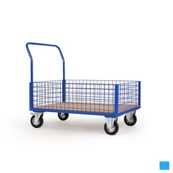 Marketix - Transporter H Sepetli Yük Taşıma Arabası 300 kg Marketix - Transporter H Sepetli Yük Taşıma Arabası 300 kg