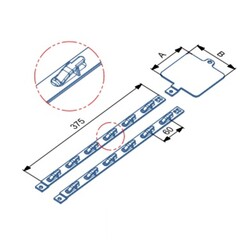 Ürün Asma Çubuğu / 12 Askı - 4