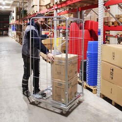 X3 Roller Karton ve Koli Yük Taşıma Arabası 450 kg - 2