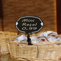 Yazı Kartı / Elips / PVC - 2