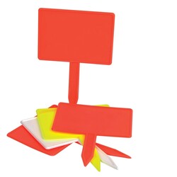 Yazı Kartı / Saplamalı / Plastik - 3