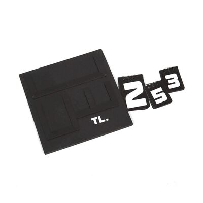 Yazılı Manav Etiketi Mini Tek Taraflı 11x13,5 cm Siyah